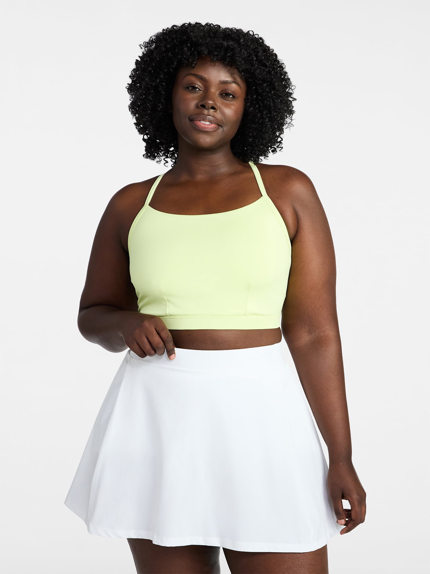 Avia Women's Strappy Scoop Sports Bra, Sizes XS-XXXL