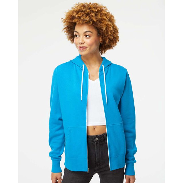 Independent Trading Co. - Lightweight Full-Zip Hooded Sweatshirt