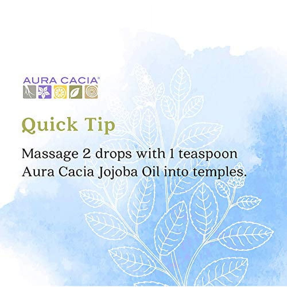 Aura Cacia Peppermint Essential Oil 4 fl oz 188840 OC