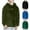 Army Green, variant on Zylanna Men's Sherpa Hoodie Sweatshirts, Winter Quarter Zip Soft Fleece Pocket Casual Fuzzy Pullover Army Green Size 2XL