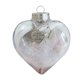 thumbnail image 1 of Fiudx Colgante de Plumas de Ángel Navideño, Grabado de Corazón Conmemorativo, Lujoso Adorno para Árbol, Perfecto para Intercambiar Regalos Navideños, Adorno Conmemorativo, Tamaño 10 X 9 Cm, 1 of 2