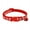 Red, variant on Personalized Dog Collar with Bell, Soft Adjustable Comfortable Collar for Small Medium Large Dogs, Ideal for Outdoor Walking Training Running