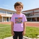 thumbnail image 5 of Tops de Manga Corta Linda con Impresión Gráfica para Niños Niños Y Niñas, Tela Suave Transpirable para la Temporada Escolar Y el Juego Informal, 5 of 9