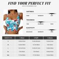 thumbnail image 4 of Rateoe Hawaiian Style Print Womens' Sports Bras Scoop Neck Sports Vest- Padded U Back Seamless High Impact Support, 4 of 7