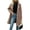 Camel Color, variant on Women Winter Wool Blend Mid-Long Coat Double-Breasted Lapel Jacket Outwear Black L