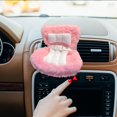 thumbnail image 5 of Doll Car Seat for 17cm Dolls with Safety Seat Air Vent Clip and Desktop Stand, Cute and Functional Car seat for Doll Fans, Collectors Set-C Pink, 5 of 7