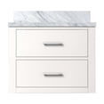 thumbnail image 3 of Castor 24 in W White Single Bath Vanity and Acrylic Top, 3 of 10