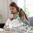 thumbnail image 5 of Personalized Memorial Blanket in Loving Memory of Mom Dad Father Grandma Grandpa Nana Custom Blanket with Photo Name Memory Sympathy Remembrance Gift for Loss of Loved One Blankets, 5 of 5