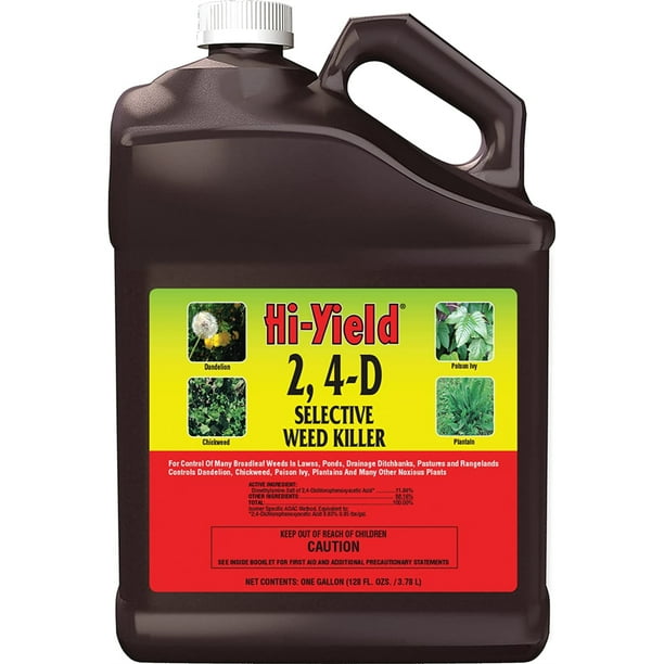 VPG (21416) HiYield 2,4D Selective Weed Killer Concentrate, 1 gallon