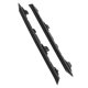 thumbnail image 2 of Embellecedor de inserción de rejilla superior del parachoques delantero 53123 0R050 Moldura lateral del radiador de alta resistencia para Rav4 2019 a 2023, 2 of 5