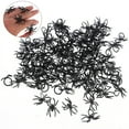 thumbnail image 1 of 120PCS Halloween Ring Creative Spider Shaped Finger Ring Party Ring for Kids, 1 of 10