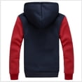 thumbnail image 4 of 2022 Nuevas sudaderas con capucha para hombre, de invierno, gruesas y cálidas, con forro polar y cremallera, abrigo con capucha para hombre, ropa deportiva, ropa de calle para hombre, chándal, sudader, 4 of 5