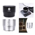 thumbnail image 2 of 2x Recolector de Polvo de Café Aleación de Aluminio Magnético con Anillos de Dosificación Alimentador de Polvo de Taza de Alimentación para Esp Baoblaze Recolector de polvos, 2 of 8
