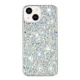 thumbnail image 2 of For iPhone 14 Plus Case,Cute Glitter Bling Twinkle Stardust with Drop Protection Shockproof Soft TPU Slim Flexible Phone Case Girls/Women Protective case for iPhone 14 Plus,Anti Scratch,White, 2 of 6