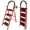 Red, variant on ESLIFE 4-Step Folding Ladder, Anti-Slip, Portable, Multi-Use for Home & Office(330lb Capacity), White