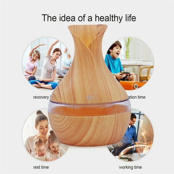 Lncdis Air Aroma Essential Oil Diffuser Led Ultrasonic Aroma Aromatherapy Humidifier Walmart Com Walmart Com