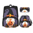 thumbnail image 1 of Fotbe Halloween Gnomes Set Escolar 3 en 1 para Niños - Mochila Duradera con Lonchera Aislante y Estuche para Lápices - Mochila Escolar para Niños y Niñas, 1 of 7