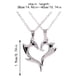 thumbnail image 4 of Collar para pareja con colgante en forma de corazón, collar a juego unisex de moda para enamorados, joyería, 4 of 8