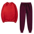 thumbnail image 3 of Wiyuqeen Womens Sweatsuits Tracksuits 2 Piece Sets Crew Neck Pullover Sweatshirts Elastic Waist Drawstring Jogger Sweatpants Outfits, 3 of 6