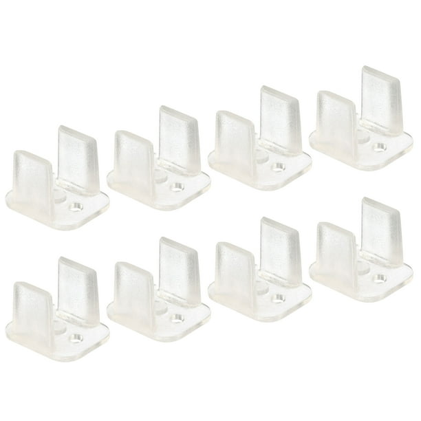 LED Neón Montaje Clips, Fijación Abrazaderas Soporte Ajuste 8mm Silicona LED Neón Flexible Tira Iluminación, Paquete de 40