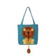 thumbnail image 2 of Bolso de lona para mascotas, bolso de hombro con forma de León, bolso de pecho portátil para mascotas, suministros para perros y mascotas gatos pequeños, 2 of 5