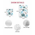 thumbnail image 7 of Jellyfish Coral Coastal Kitchen Dish Towels for Drying Dishes Set of 2, Nautical Summer Beach Ocean Sea Waffle Weave Microfiber Hand Tea Bathroom Towels Quick Dry & Absorbent Towel 12x12, 7 of 7