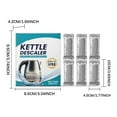 thumbnail image 3 of DHGDJ54G Say Goodbye To Limescale! Kettle Kettle With Powerful Citric Powder Cleaner For Effortless Cleaning! Washing compatible with Machine Dog Hair Catcher Grout Pen, 3 of 7