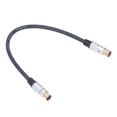 thumbnail image 1 of Câble coaxial TV 9,5 mm mâle vers femelle, plaqué or, pour signal TV par satellite et modem, 1 of 4