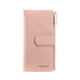 thumbnail image 1 of Versión coreana de la cartera larga para mujer, bolso de mano, cartera con cremallera para múltiples tarjetas, bolso para teléfono móvil, 1 of 6