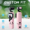 thumbnail image 5 of For Pocket 3 Case, Soft Silicone Protective Case Compatible with DJI Osmo Pocket 3 Creator Combo, Lightweight creen Protector Grip Cover Accessories, 5 of 7
