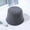 Dark Grey, variant on New Australian Wool Basin Hat Autumn And Winter Women Simple And Elegant European And American Feng Shui Bucket Hat