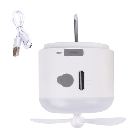 ANXPTIME 4 in 1 USB Charging Camping Fan and Light With Repellenting Mist Mist USB