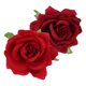 thumbnail image 2 of 2 pinzas para el pelo con rosas: broches florales para mujer, ideales para fiestas, bodas y uso diario. Accesorios para el pelo para niñas y novias., 2 of 7