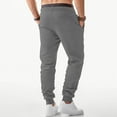 thumbnail image 3 of Goodtrade8 Athletic Sweatpants for Men Baggy Pockets Gym Jogger Drawstring Activewear Men's Pants, 3 of 6