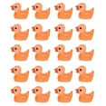thumbnail image 2 of sunsanly 20Pcs Mini Duck Glow-in-the-dark Resin Duck Ornaments Adorable Duck Sculptures for Garden Home Party Decoration, 2 of 8