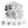 thumbnail image 2 of 300 Pcs Snowflakes, Christmas Decorative Confetti For Holiday Ornament, 2 of 8