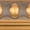 Gold Leaf with Bead Compo, variant on ArtToFrames 4" x 6" New Gold Picture Frame, 4x6 inch Gold Wood Poster Frame (WOM-4998)
