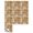 Clearance 116, variant on Peel and Stick Backsplash for Kitchen 10-Sheet Self Adhesive Mosaic Wall Tiles Marble Back Splashes Stick on Backsplash Peel and Stick for Bathroom Shower Furniture Camper 6"x6"