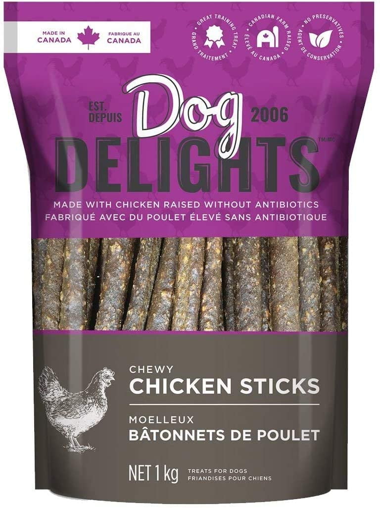 Dog Delights Chewy Chicken Dog Treats, 35 Ounce