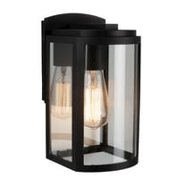 Artcraft Lighting Lakewood Collection 1Light Exterior Wall Light, Matte Black