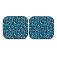 thumbnail image 7 of Haiem Daisies Flowers Car Windshield Sun Shade (2 Pieces) Foldable Windshield Sun Shade Car Accessories for Truck SUV Pickup-Small, 7 of 7