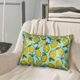 thumbnail image 2 of Pofeuu Lemon Print Satin Pillowcase for Hair and Skin Pillow Cases, Silk Pillow Cases, Soft Cooling Pillow Covers, 20x30 Inches（Pillow core not included）, 2 of 7