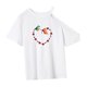 thumbnail image 5 of Camiseta para mujer de manga corta con cuello redondo para deportes y vacaciones, regalo para mujer M, 5 of 7