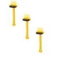 thumbnail image 2 of 3Pcs Hair Brush Cleaning Tool, Comb Cleaning Brush, Portable Hair Brush Cleaner Rake, Hairbrush Cleaner Solution, Clean Hairstreaq, Comb Cleaner Hairbrush Cleaner Tool Salon Travel Use, Yellow, 2 of 9
