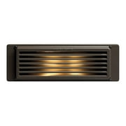 One Light Bronze Step Light