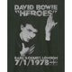 thumbnail image 2 of Amplified - Camiseta Heroes 1978 David Bowie para Adultos Unisex (Carbón), 2 of 2