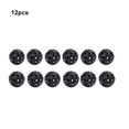 thumbnail image 2 of Decodeary 12pieces Fun And Durable Pickleball Balls For Outdoor Competition Interesting And Fun Holes Outdoor black, 2 of 6