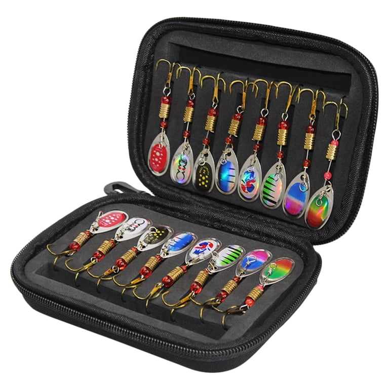 Lixada 16-Piece Fishing Spoon Lures Set with Bag photo 5