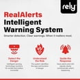 thumbnail image 4 of Rely RealAlerts 10-Year Battery Smoke Alarm with Voice Alerts and LED Warning, 1 Pack, 4 of 7