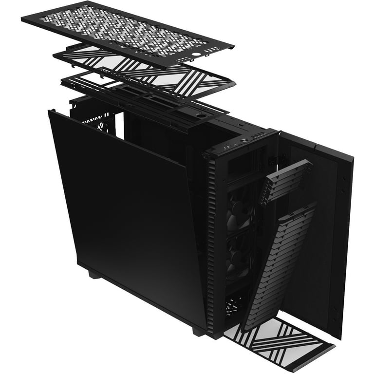 Fractal Design Define 7 XL E-ATX Tower Case, Black Aluminum